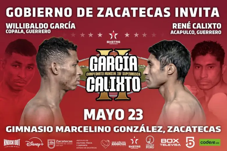 Breaking News: IBF World Super Flyweight Title Bout – Garcia vs. Callisto II