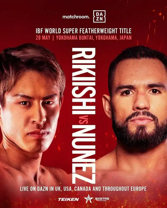 Breaking News: Masanori Rikiishi vs. Eduardo Núñez – IBF World Super Featherweight Title Bout