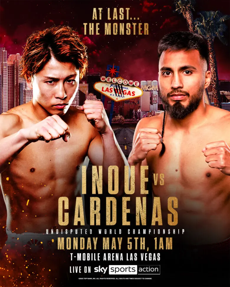 Breaking News: Naoya Inoue vs. Ramon Cardenas — Undisputed Super Bantamweight World Title Fight