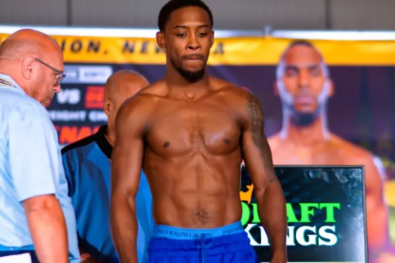“Keyshawn Davis stripped of title for missing weight vs. Edwin De Los Santos – WBO World Lightweight Title Fight”